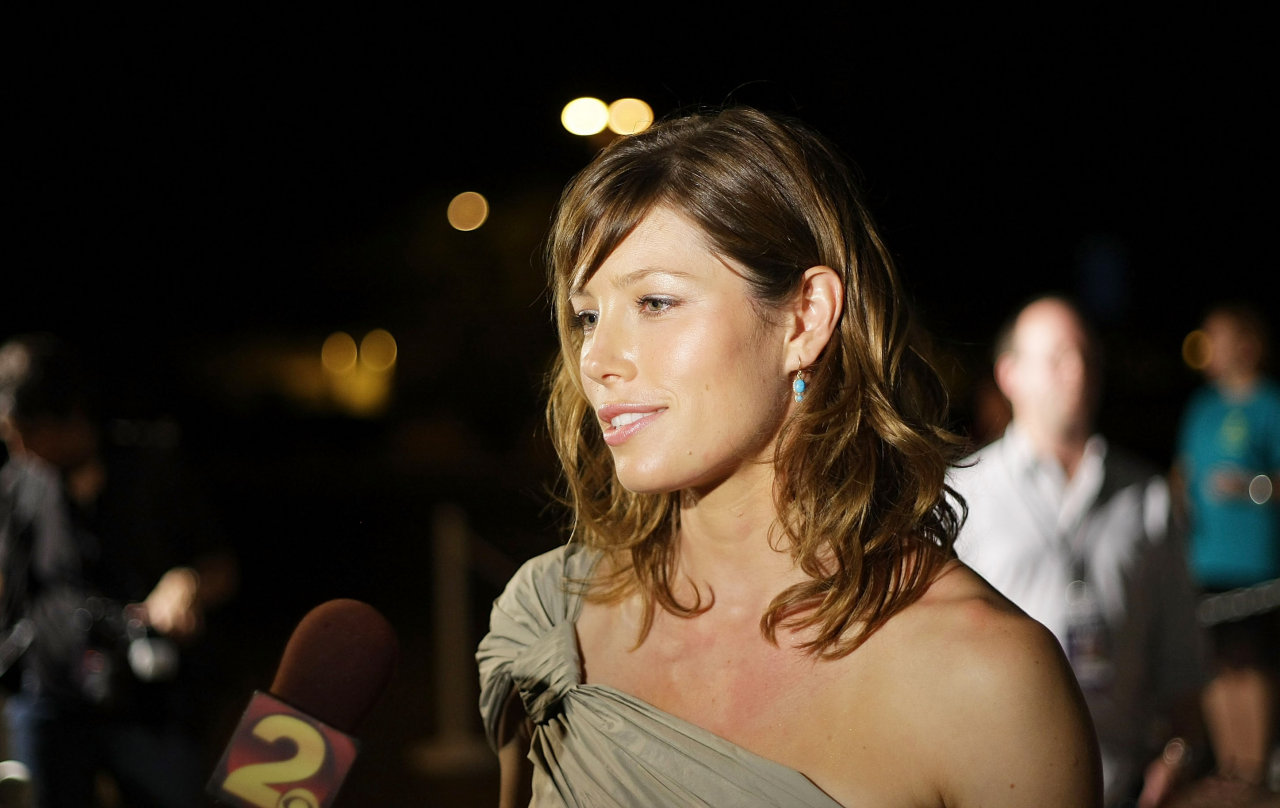 Jessica Biel. 